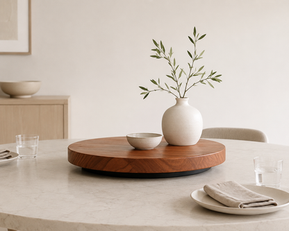 Walnut Lazy Susan
