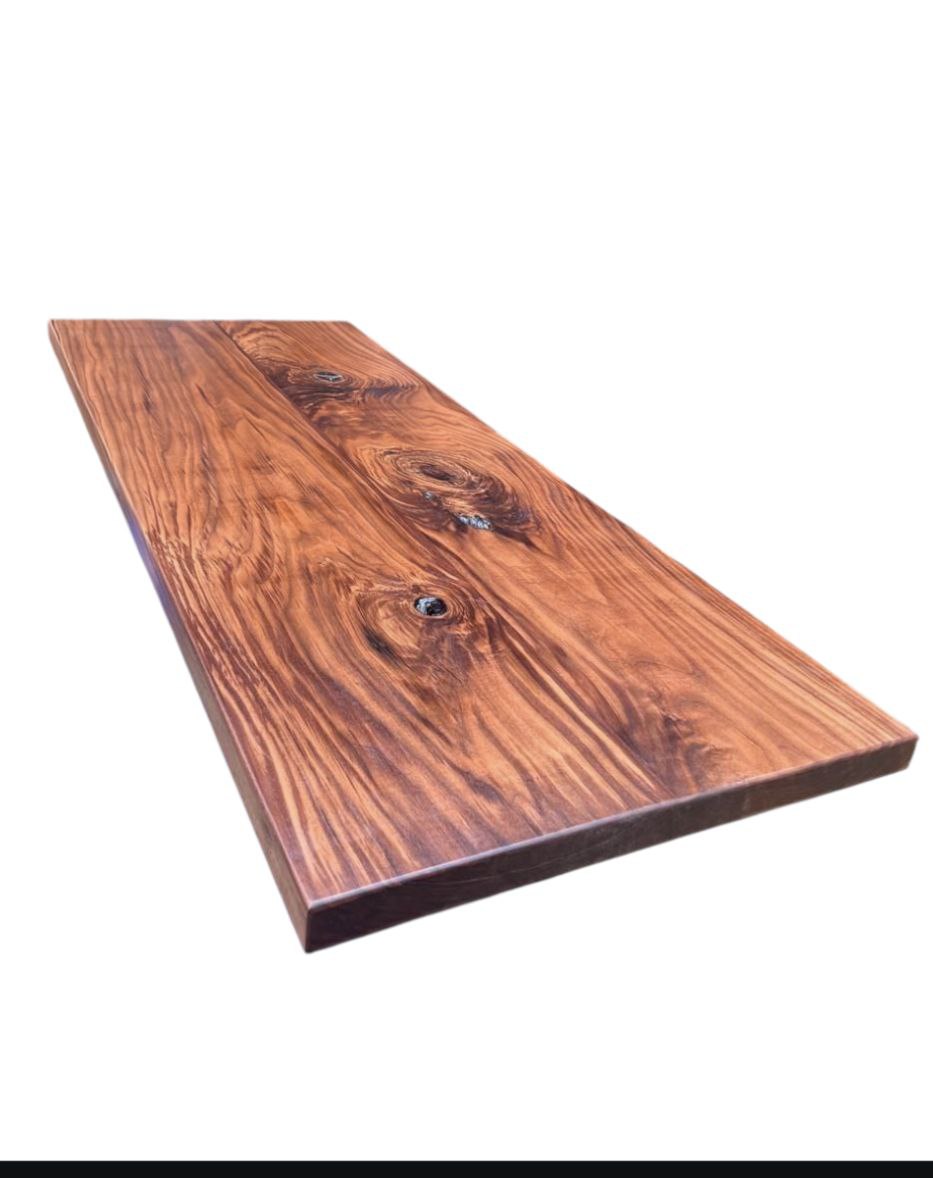 Premium figured walnut custom sized counter top