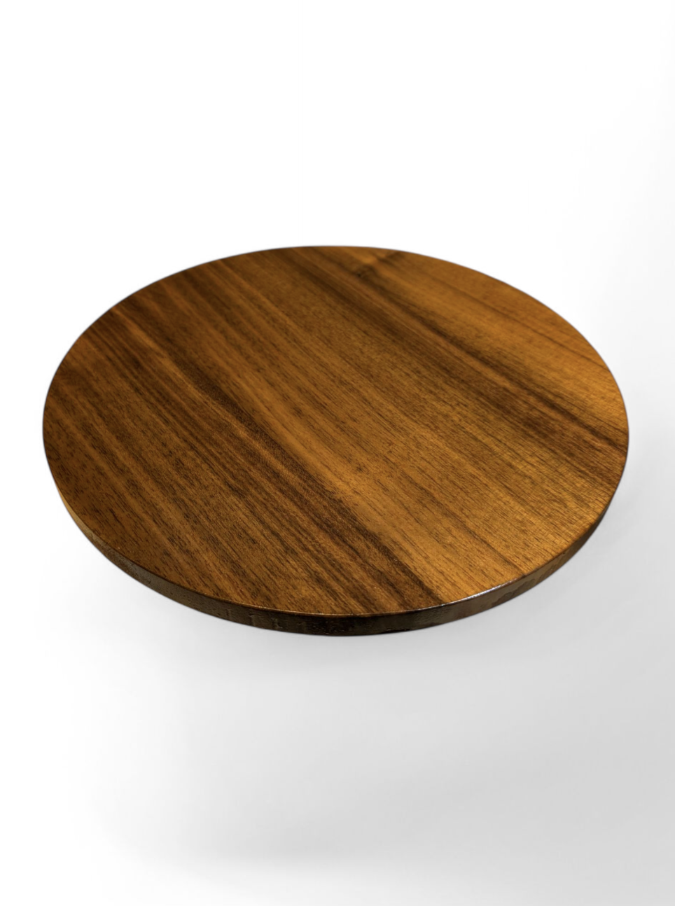Premium handmade custom walnut round table tops