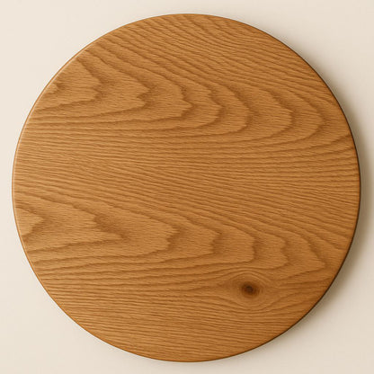 Handmade Custom Sized White Oak Round Table Top