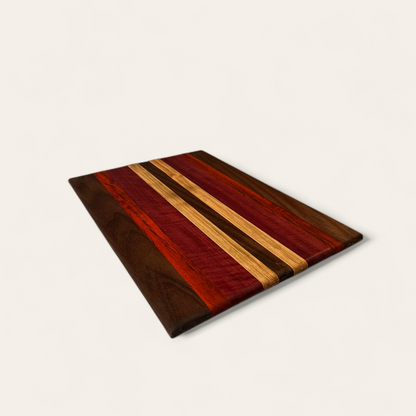 Premium exotic hardwood cutting board