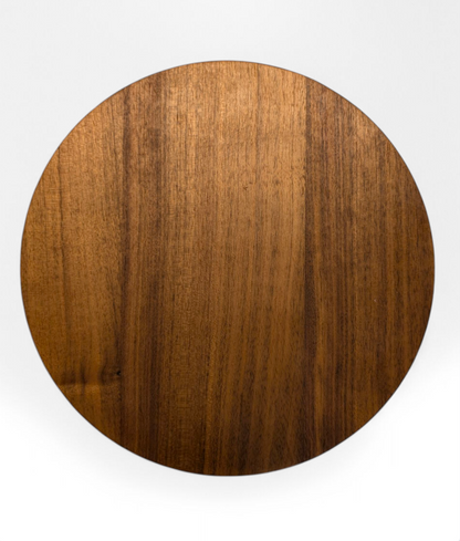 Premium handmade custom walnut round table tops