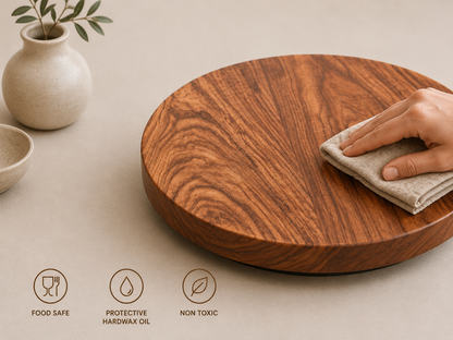 Walnut Lazy Susan