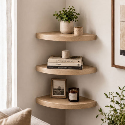 Modern Corner Shelf